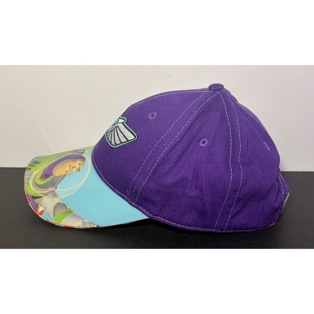Disney On Ice Hat Cap Strap Back Youth Purple Blue Buzz Lightyear Space Ranger